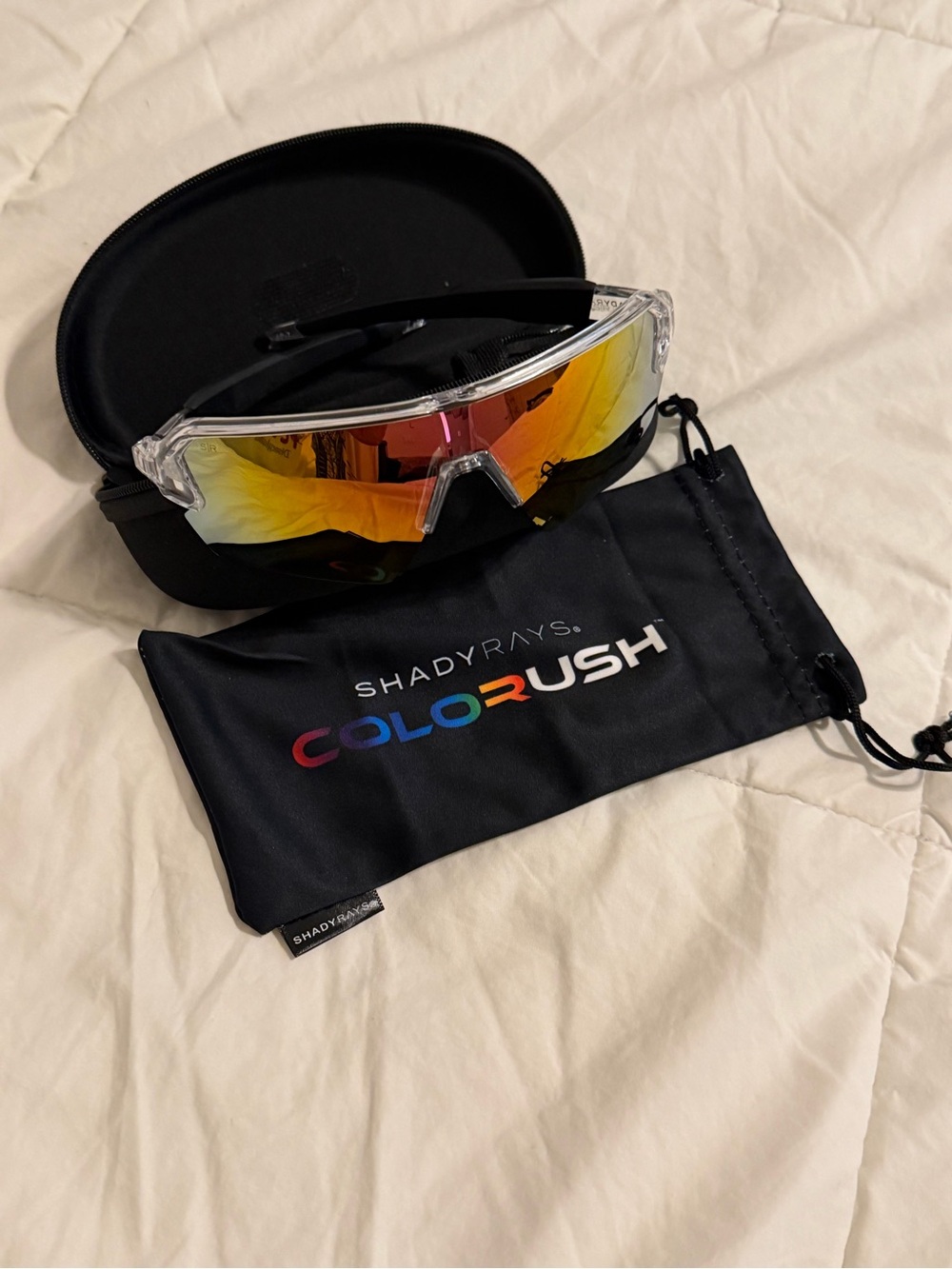 ShadyRays Colorush Apex Men’s Sunglasses with pouch and Case